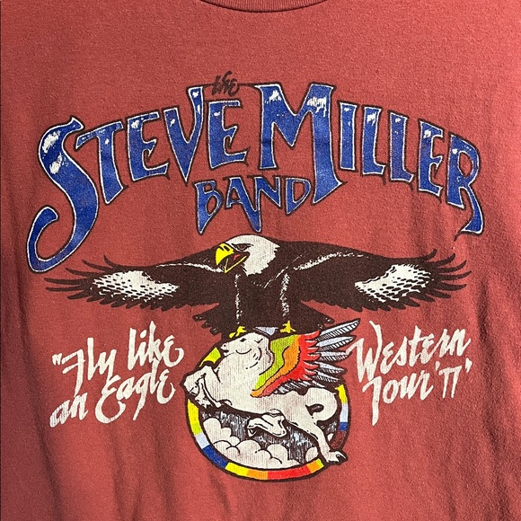 Steve Miller Band Graphic T-Shirt - Picture 2 of 5